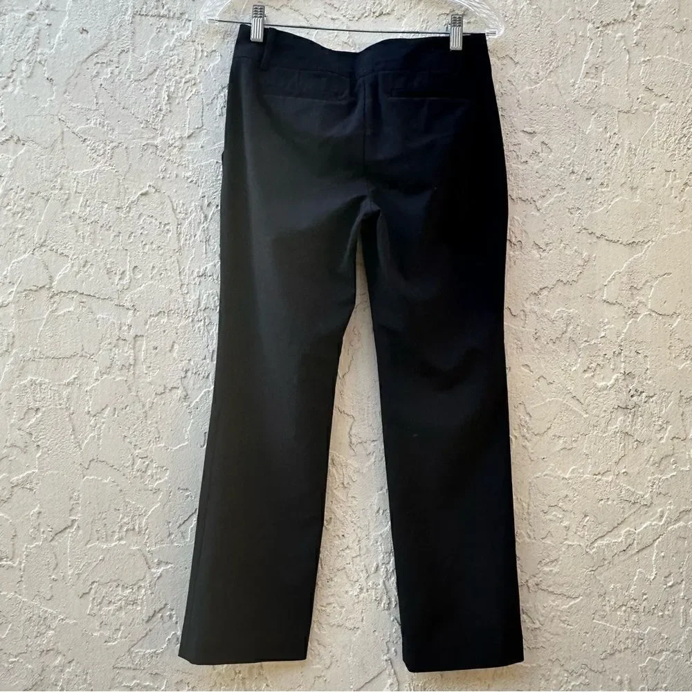 TORY BURCH‎ Crop Pant Black Size 0 Stretch Office Business Casual Career